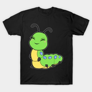 Cute Caterpillar Comic T-Shirt